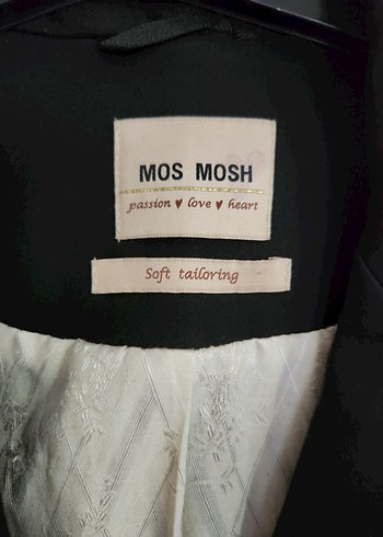 MOS MOSH Siyah Blazer  Blake Night | Zamansız & Şık - Görsel 4