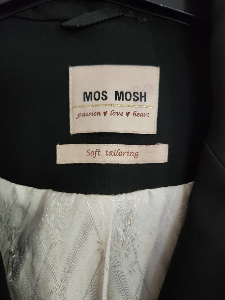 MOS MOSH Siyah Blazer  Blake Night | Zamansız & Şık - Görsel 4