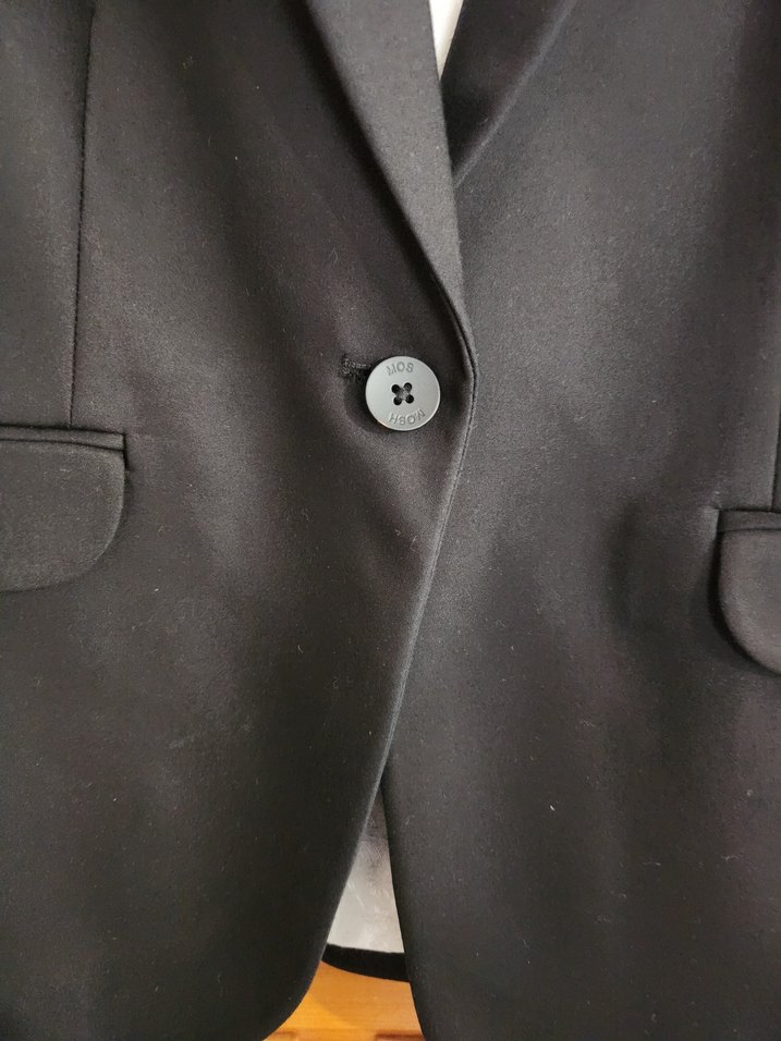 MOS MOSH Siyah Blazer  Blake Night | Zamansız & Şık - Görsel 5