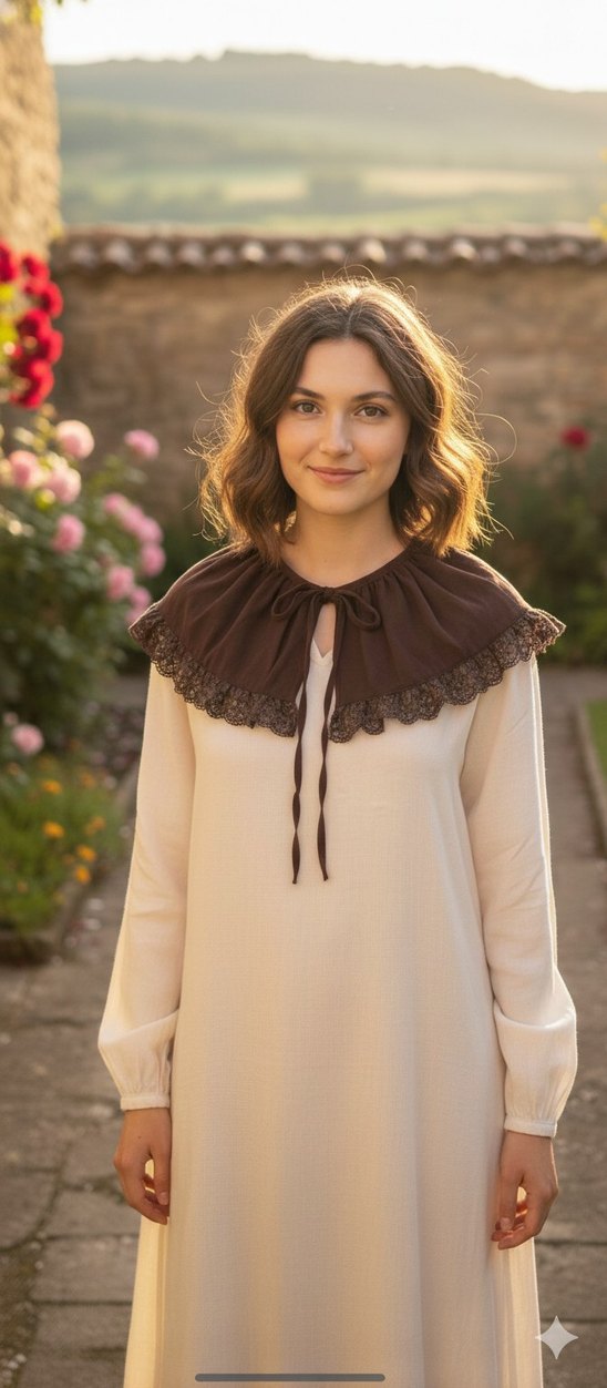 Dantel Detaylı Örgü Bohem Kadın Boyunluk - Görsel 2