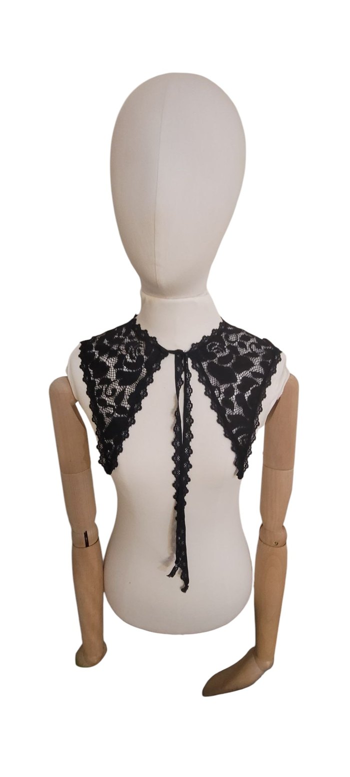 Diger Siyah Dantelli Kız Bolero - Görsel 3