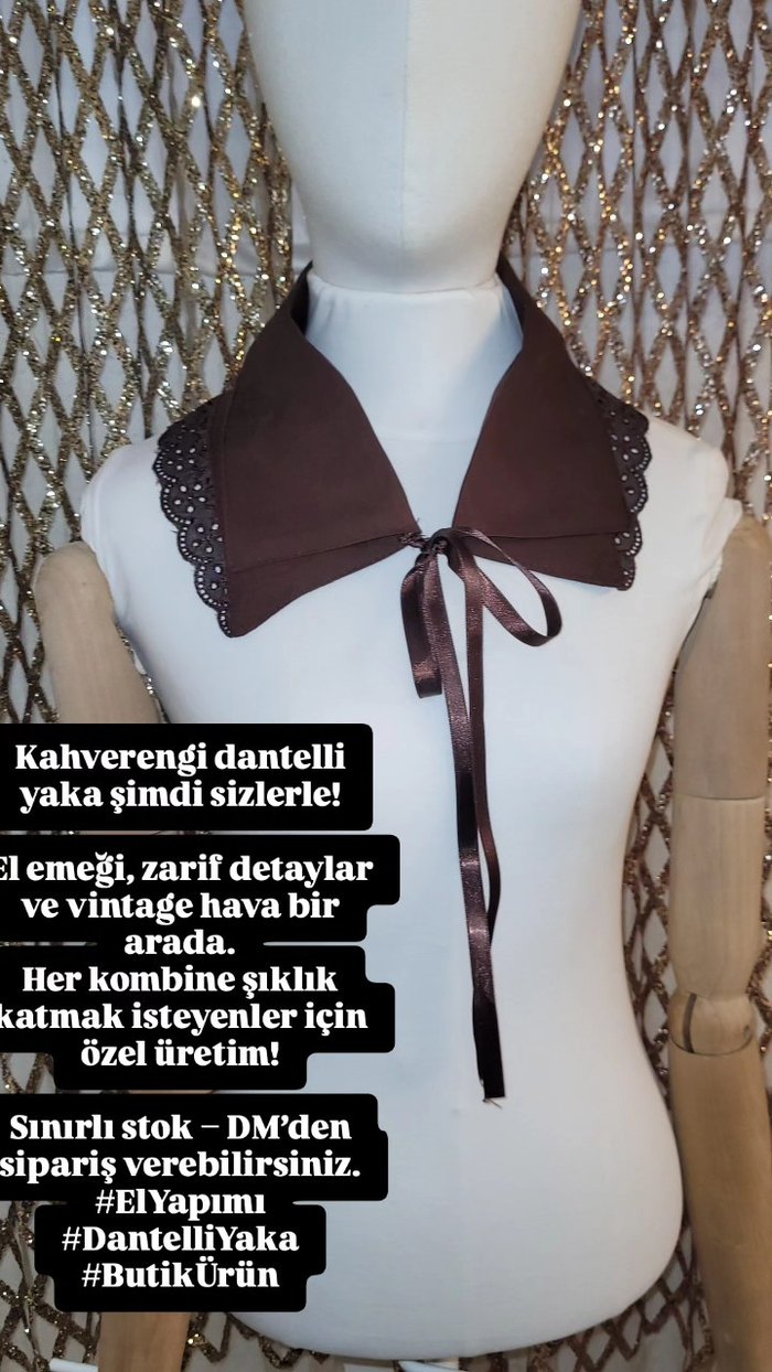 Diger Nakışlı Korse Yaka - Görsel 3