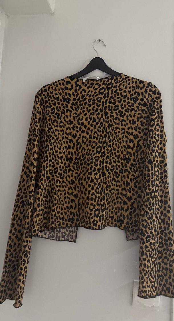 Leopar Desenli Kadın Bluz (Beyyoglu) - Görsel 3