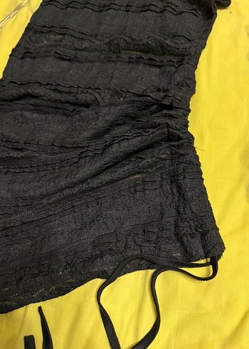 Dantel detaylı transparan elbise - Görsel 2