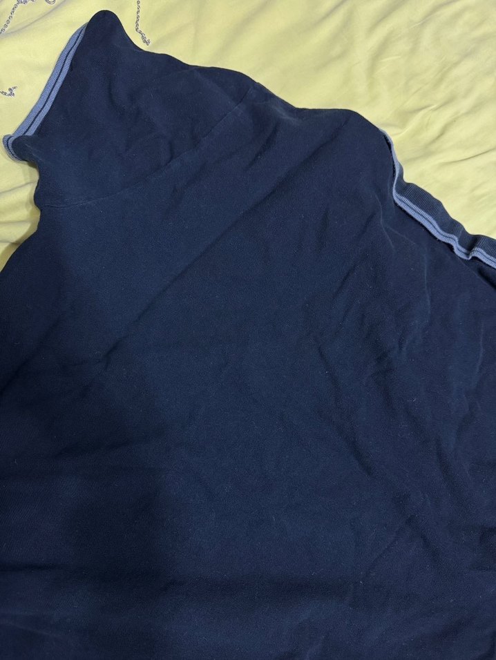 Düğmeli Gri Erkek Polo Tişört - Görsel 2