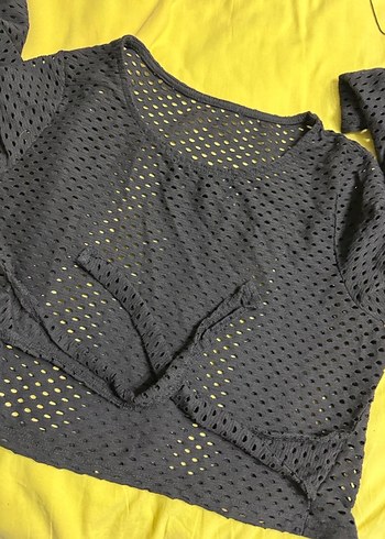 Dantel Detaylı Siyah bluz - Görsel 2