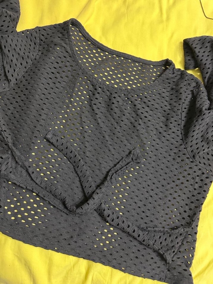 Dantel Detaylı Siyah bluz - Görsel 2