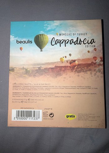 Beaulis cappadocia far paleti - Görsel 6