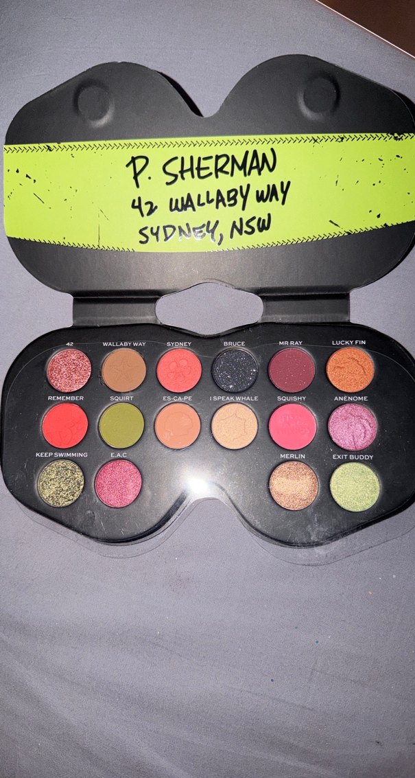 Renklı Finding Nemo Göz Farı Paleti - Görsel 3