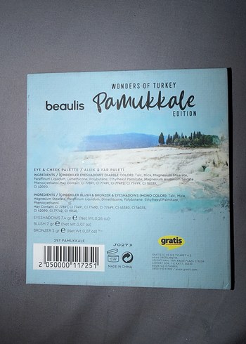 Beaulis Pamukkale far paleti - Görsel 6