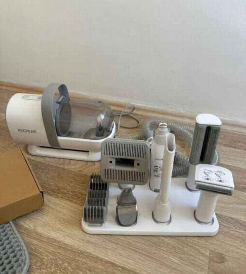 Beyaz Otomatik Kedi Tuvaleti ve Aksesuar Seti - Görsel 3