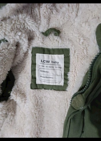 Erkek Çocuk Kamuflaj Desenli Kürklü Mont - Görsel 3