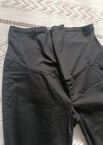 Siyah Hamile Kot Pantolon - Görsel 3
