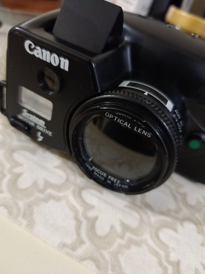 Canon Siyah Filmli Fotoğraf Makinesi Dede hatırası - Görsel 5