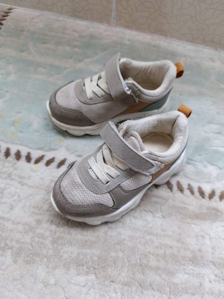 Gri Erkek Çocuk Spor Ayakkabı - Görsel 2