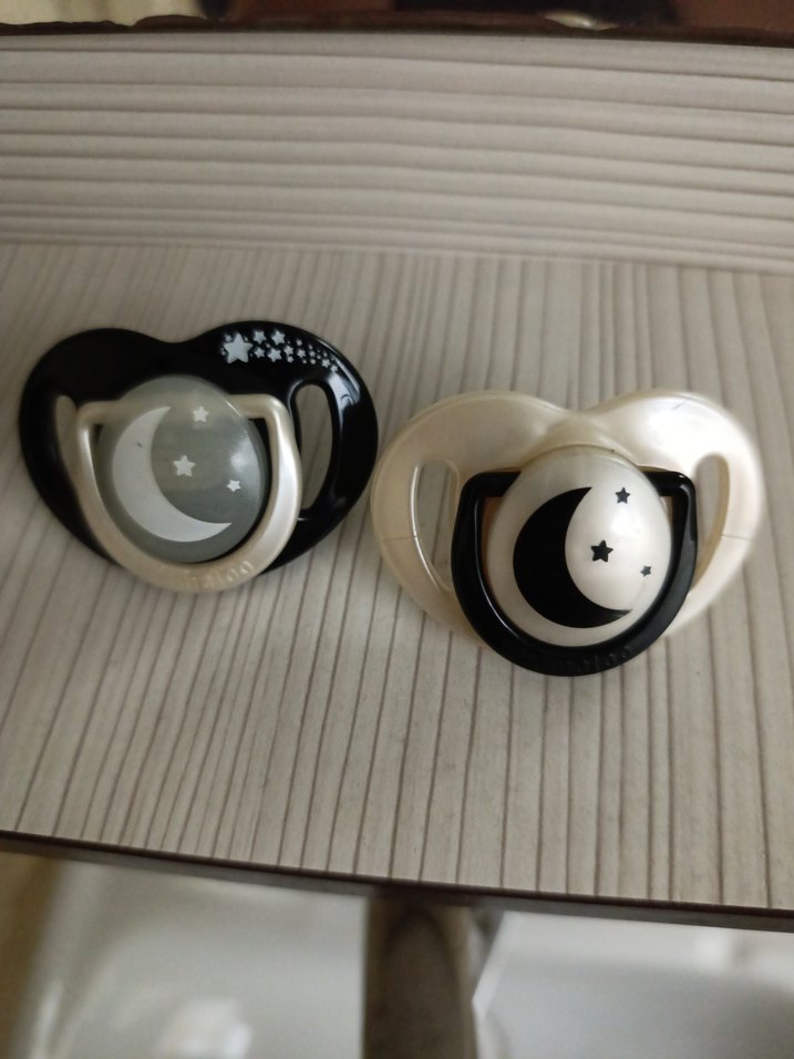 Gri ve Beyaz Emzik Seti mamajoo - Görsel 5