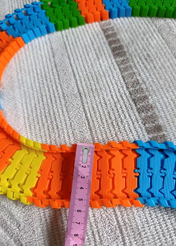 Renkli Eğitici Oyuncak araba yolu - Görsel 3