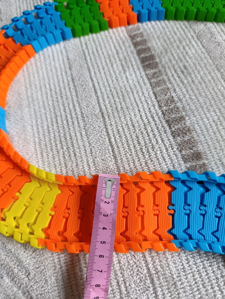 Renkli Eğitici Oyuncak araba yolu - Görsel 3