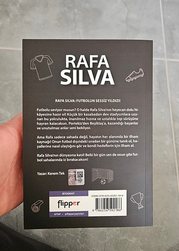 Rafa Silva Kitabı + poster + ahşap biblo - Görsel 3