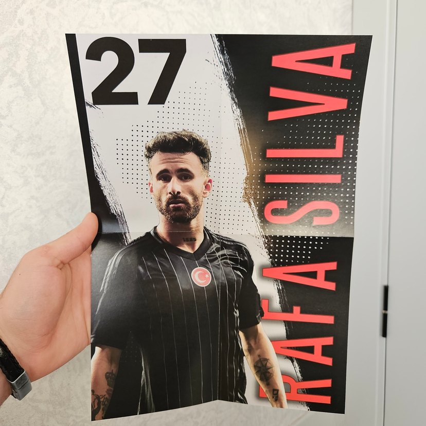 Rafa Silva Kitabı + poster + ahşap biblo - Görsel 2