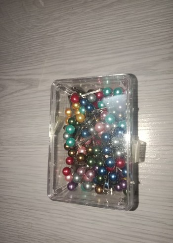 10 Adet Renkli eşarp ve şal klipsi - Görsel 3