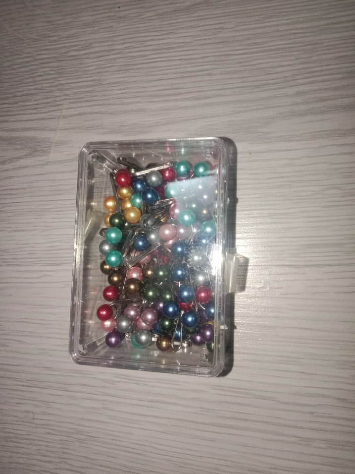 10 Adet Renkli eşarp ve şal klipsi - Görsel 2