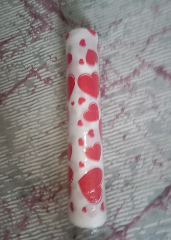 Kalp Desenli Kırmızı Raf Örtüsü 45 Cmx 4 Metre - Görsel 3