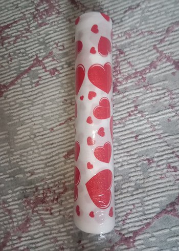 Kalp Desenli Kırmızı Raf Örtüsü 45 Cmx 4 Metre - Görsel 4