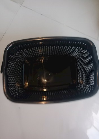 Siyah Plastik Mandal Sepeti Damla Modeli - Görsel 7