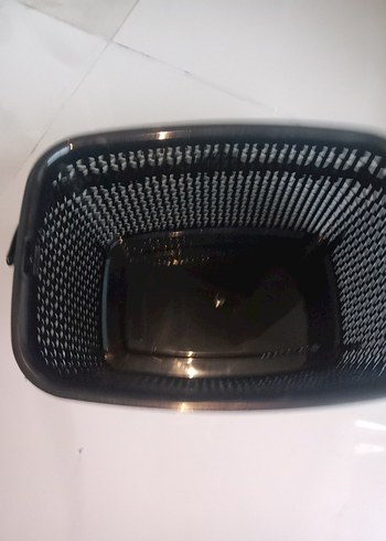 Siyah Plastik Mandal Sepeti Damla Modeli - Görsel 6