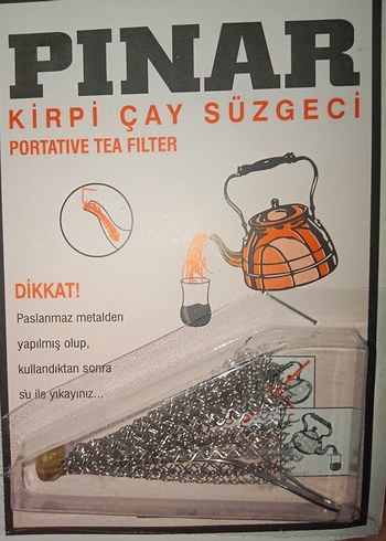 Pınar Kirpi Portatif Çay Süzgeci - Görsel 2