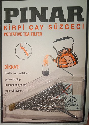 Pınar Kirpi Portatif Çay Süzgeci - Görsel 6