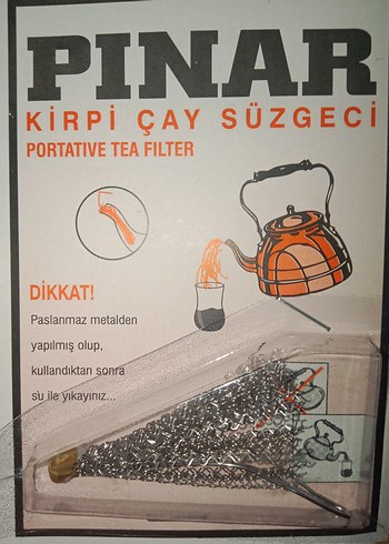 Pınar Kirpi Portatif Çay Süzgeci - Görsel 5