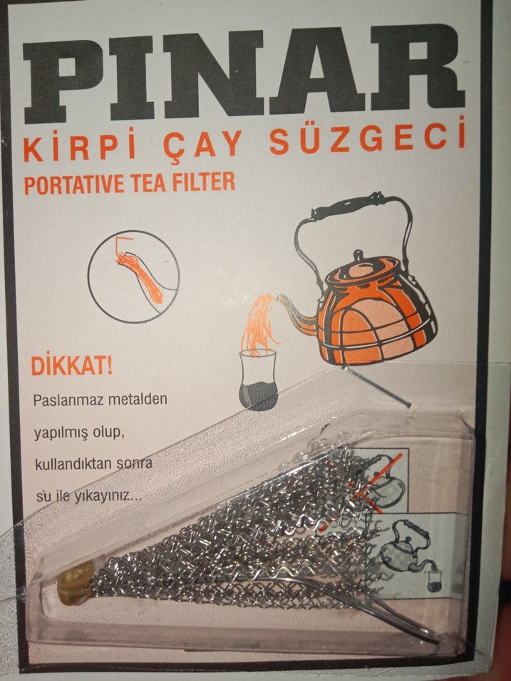 Pınar Kirpi Portatif Çay Süzgeci - Görsel 2