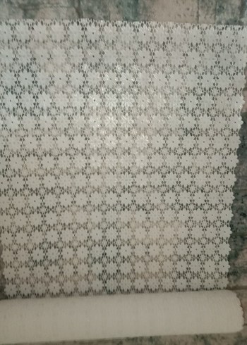 5 Metre PVC dantel örtü Dantel Kumaş, PVC raf örtüsü - Görsel 8