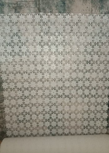 5 Metre PVC dantel örtü Dantel Kumaş, PVC raf örtüsü - Görsel 9