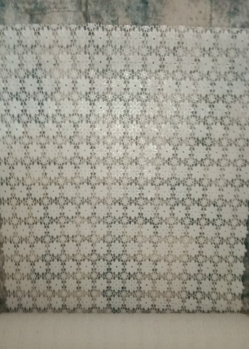 5 Metre PVC dantel örtü Dantel Kumaş, PVC raf örtüsü - Görsel 5