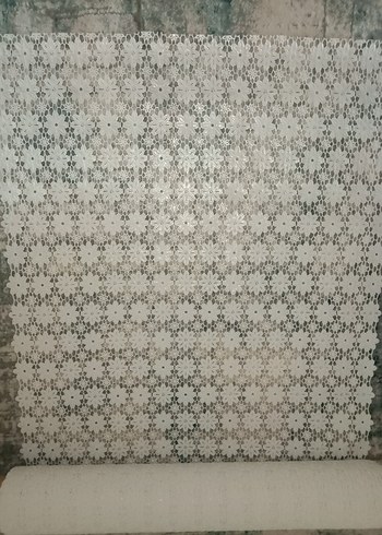 5 Metre PVC dantel örtü Dantel Kumaş, PVC raf örtüsü - Görsel 7