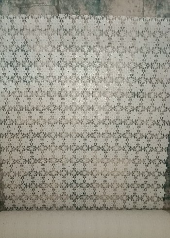 5 Metre PVC dantel örtü Dantel Kumaş, PVC raf örtüsü - Görsel 4