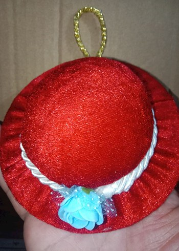 İğnelik Kırmızı Kadın Şapka Tasarım - Görsel 10