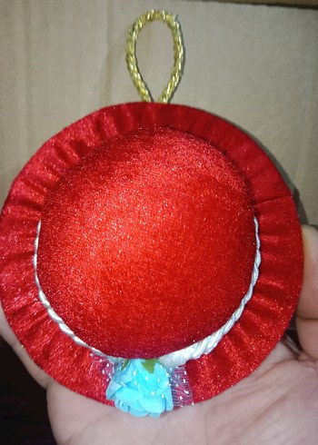 İğnelik Kırmızı Kadın Şapka Tasarım - Görsel 12