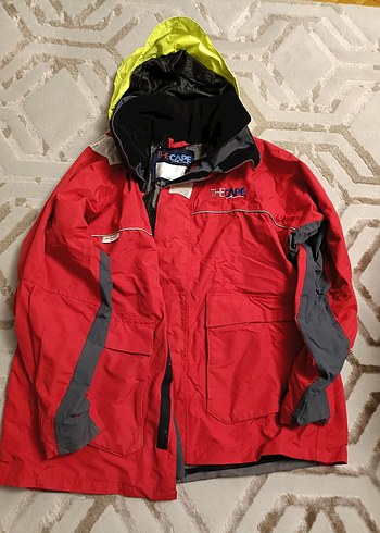 Kırmızı Erkek Yağmurluk ve Rüzgarlık - Görsel 3