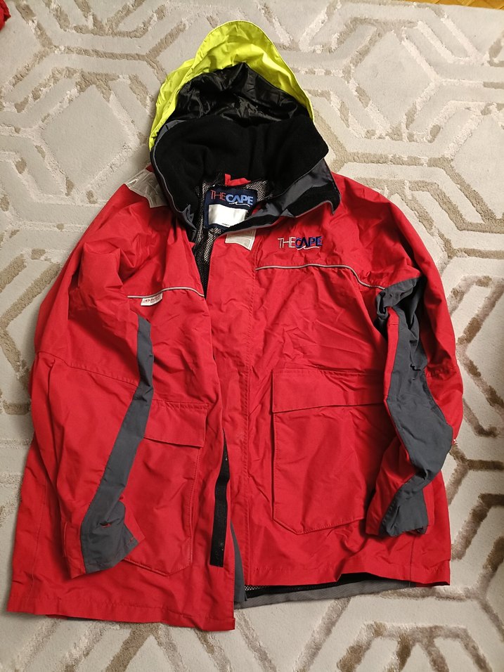 Kırmızı Erkek Yağmurluk ve Rüzgarlık - Görsel 3