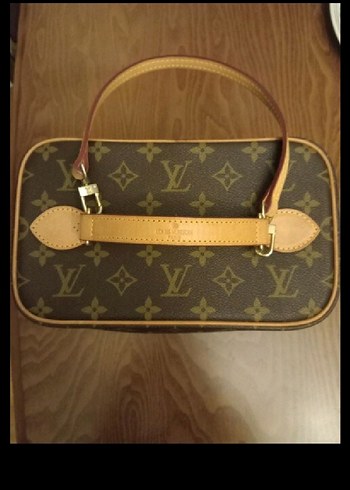 Kahverengi Vintage Deri Kadın Çanta Lous Vuitton - Görsel 2