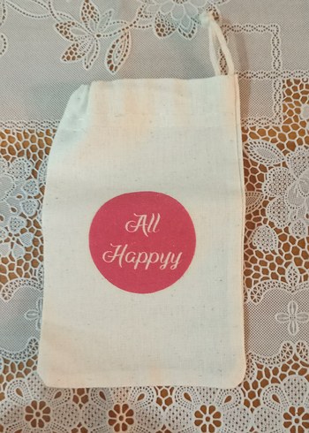 Kese Çantası, Baskılı, Beyaz Renkli - Görsel 3