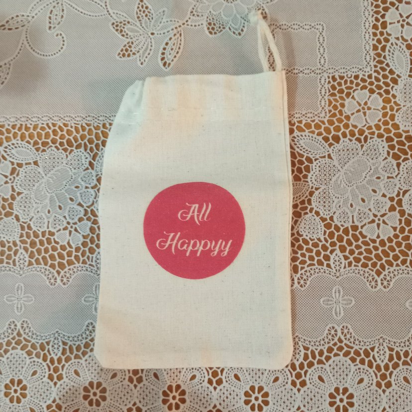 Kese Çantası, Baskılı, Beyaz Renkli - Görsel 3