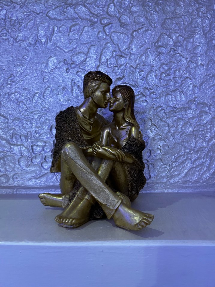 Parlak Altın Renkli Sevgili Biblosu - Görsel 3