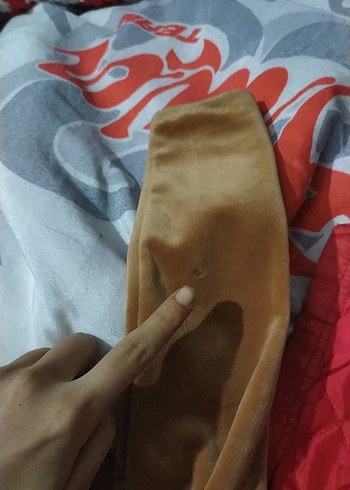 Bej Kadın Midi Elbise kadife kumaş Yüksek Yaka - Görsel 5