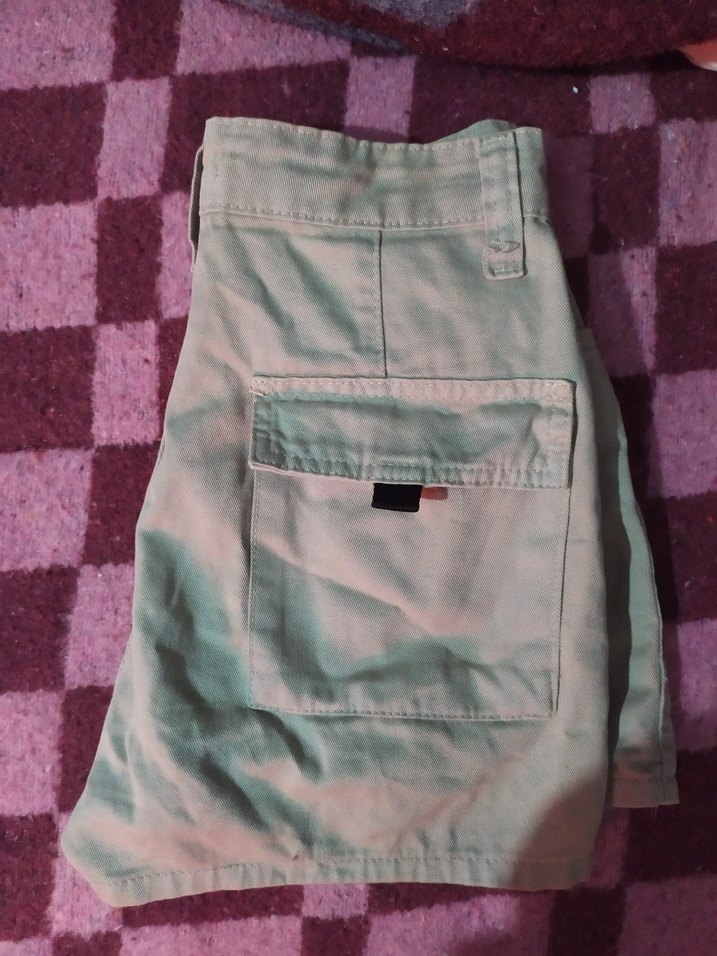 Bej Mini Şort - Görsel 5