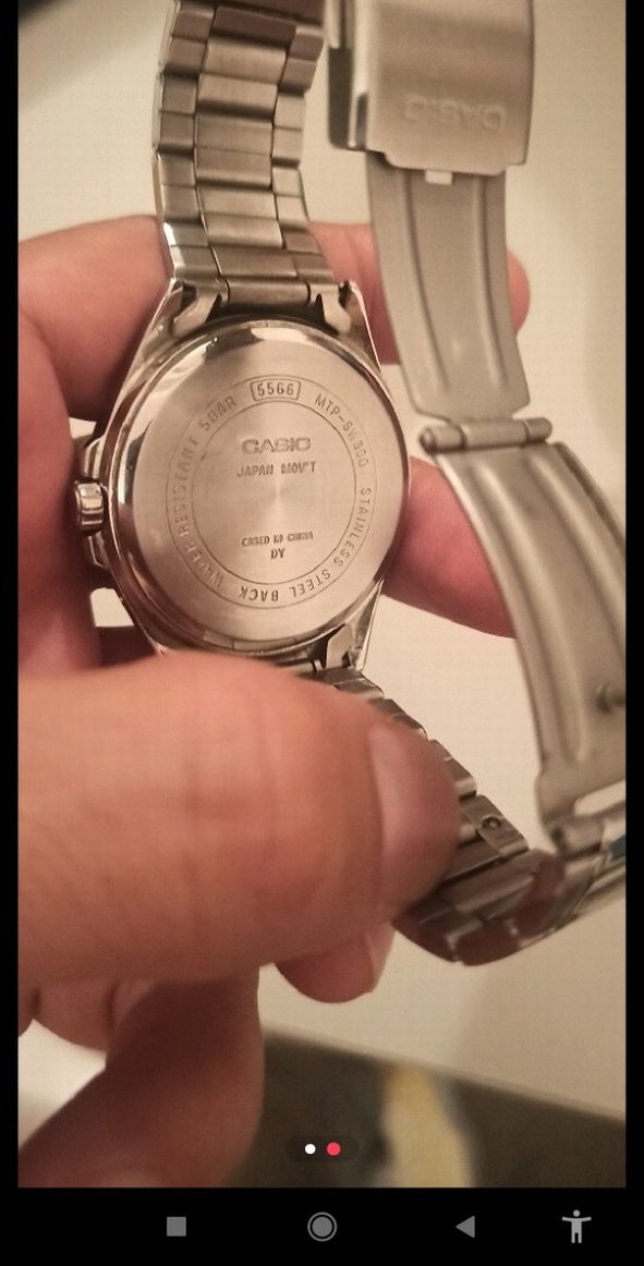 Casio Erkek Klasik Siyah Kol Saati - Görsel 2